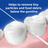 Dental Floss for Braces, Floss Threaders for Bridges and Implants 80 Pre-Cut Strands 80PCS (Pack of 2)...