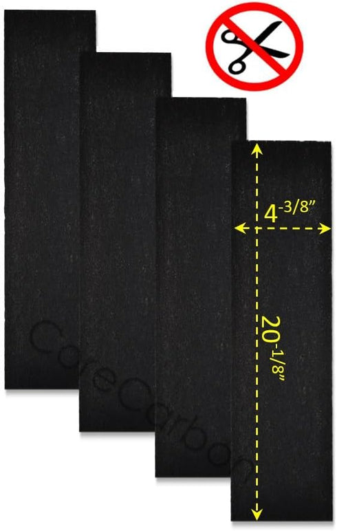 4-Pack Carbon Pre-Filter Designed to Fit Honeywell True HEPA Air Purifier Models HPA-150, HPA160, HPA161-TGT, HPA-245, HPA-249, HPA-248-TGT...