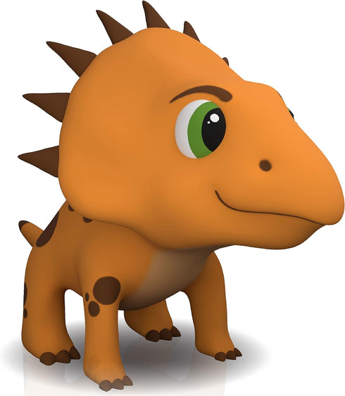 Dinosaur Bath Toys No Holes, Mold Free Baby Bath Toys for Toddlers 1-3, Dino Bath Toys for Tub,Beach,Pool, BPA-Free, Dishwasher-Safe, Infant Batht...