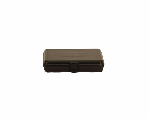 PFC Plastic Carrying Case with Foam, 10 1/4" x 6 1/4" x 1 1/2", Black...