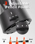 ZMOL Electric Pencil Sharpener, High Speed Automatic and Manual Pencil Sharpener for Kids, Homeschools (Fully Automatic Black)...