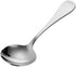 HornTide 6-Piece Soup Spoon Set Bouillon Spoon Flatware Stainless Steel Mirror Polishing 6.5-Inch 16.6cm...