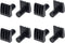 POWERTEC 71037-P2 Low Profile Bench Dogs | Woodworking Workbench Peg Stoppers for 3/4 inch Holes | Black – 8 Pack...