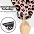 Ergonomic Mouse Pad with Wrist Support and Coaster,Mouse Pads with Non-Slip PU Base for Home Office Working Studying Easy Typing & Pain Relief Leo...