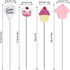 Cake Tester Needles Holiday Stainless Steel Reusable Cake Testing Needles Practical Cake Tester Skewer Needles for Kitchen Home Bakery Tools, 4 Pi...