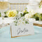 Kate Aspen Sage Green Party Decorations, Eucalyptus Floral Tent Place Cards (Set of 50) - Perfect for Greenery Baby Shower & Bridal Showers...