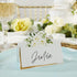 Kate Aspen Sage Green Party Decorations, Eucalyptus Floral Tent Place Cards (Set of 50) - Perfect for Greenery Baby Shower & Bridal Showers...