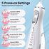Apollo Water flosser for Teeth Whitening, Dental Care, Gums & Braces Care with 5 Cleaning Modes | 360 Rotatable with 300ML Water Capacity, Waterpr...