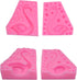 3D Flamingo Silicone Fondant Mold, Flamingo Soap Candle Crayon Wax Melts Molds, Flamingo Chocolate Candy Mold for Cake Topper Decorating...