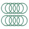 uxcell Fluorine Rubber O-Rings, 57mm OD 50.8mm ID 3.1mm Width FKM Seal Gasket for Machinery Plumbing, Green, Pack of 10...
