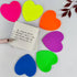 Transparent Sticky Notes Set, 600 Sheets 12 Pads Clear Sticky Notes for annotating Message Reminder, Colorful Translucent Self-Sticky Note (3" x 3...