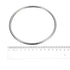 uxcell 304 Stainless Steel O Rings, 2pcs 120mm(4.72") Outer Dia. 5mm Thickness Multi-Purpose Metal Welded O-rings Round Rings for Hardware Luggage...