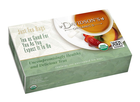 Davidson's Organics, Red Vanilla, 100-count Unwrapped Tea Bags...
