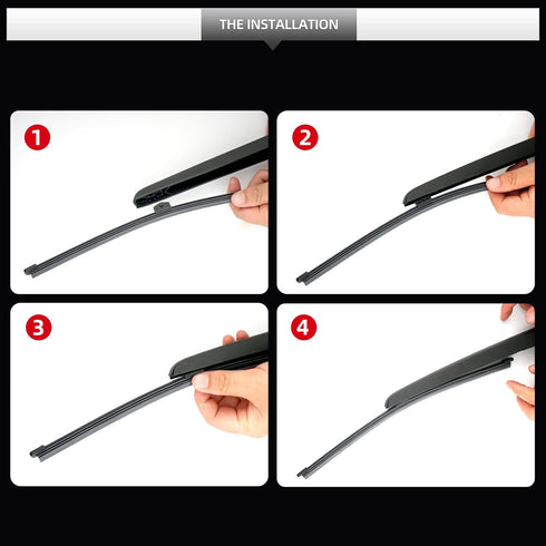Rear Windshield Wiper Arm Blade Set, GARDIMU Factory OEM Replacement Rear Wiper Arm Blade Assembly for Audi Q5 2019-2023...