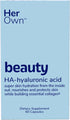 Her Own Beauty Hyaluronic Acid Capsules, Skin Hydration, Nourishes and Protects Skin, Essential Collagen, Hyaluronic Acid, Supports Beautiful Skin...