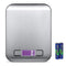 Digital Kitchen Scale,Food Scale for Meat Baking Weighter,Unit Gram OZ lb Up 11 lb(1g-5KG),Silver Stainless Steel Anti-Fingerprint with Accuracy L...