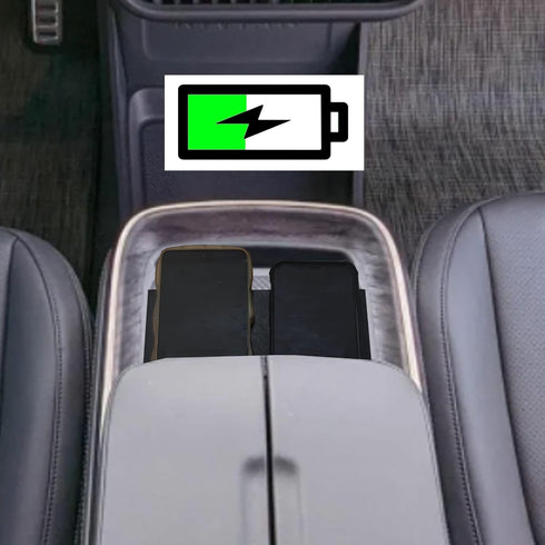 PIAOLGYI Wireless Charger Holder for Rivian R1T & R1S,MagSafe Charging Tray,Center Console Phone Mount for Rivian(Wireless Charger No Include)......