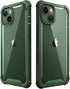 i-Blason iPhone 14 (2022) / iPhone 13 (2021) 6.1 Inch Case with Built-in Screen Protector, Transparent Back, Shockproof Airbags Bumper [Ares Serie...