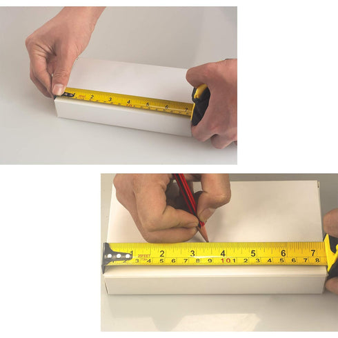 Tape Measure Retractable Professional 7.5M/25FT Inch/Metric Scale Measuring Tape...