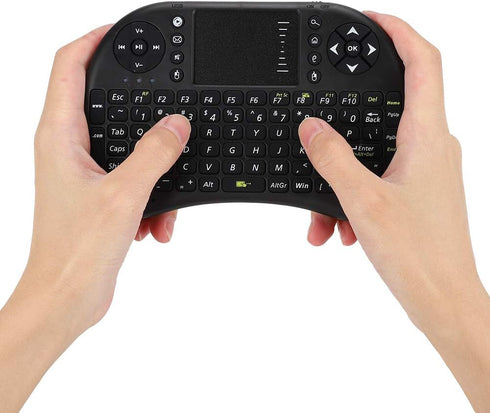 Cuifati Mini Keyboard, 2.4GHz 83 Keys Mouse Remote Multifunction Ergonomical Mini Keyboard Touch Keyboard...
