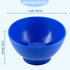 JMU Dental Mixing Bowl, 4.33" x 2.36" Lab Flexible Rubber Mixing Bowl for Alginate Impression Plaster Materials, Medium...