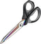 QMVESS Premium Fabric Scissors 9.5 Inch Heavy Duty Scissors All Purpose Titanium Coating Forged Stainless Steel Sewing Scissors, Ergonomic Comfort...
