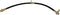 Dorman H621048 Rear Passenger Side Inner Brake Hydraulic Hose Compatible with Select Toyota Models...