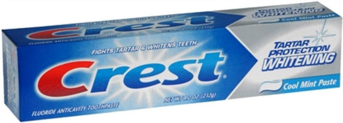 Crest Tar Sm Mnt Wht Size 8.2z Crest Tartar Protection Tartar Control Toothpaste Cool Mint Paste 8.2 Ounce...