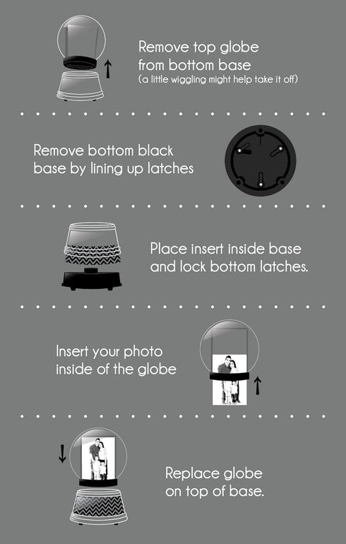 Neil Enterprises Inc. Create Your Own Photo Snow Globe...
