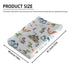 Fairytale Dragons Castle Changing Pad Cover Watercolor Dragon Princess Knight Moon Clouds Baby Nursery Diaper Change Pad Sheets for Boy Girl Soft ...