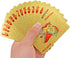 2 Pack Diamond Playing Cards Waterproof Gold Silver Foil Playing Cards Plastic Poker Cards High Flexible (Silver+Gold Diamond)...