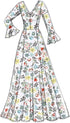 McCall's V9328A5 Easy Women's Close-Fitting Dress Sewing Patterns, Sizes 6-14, White...