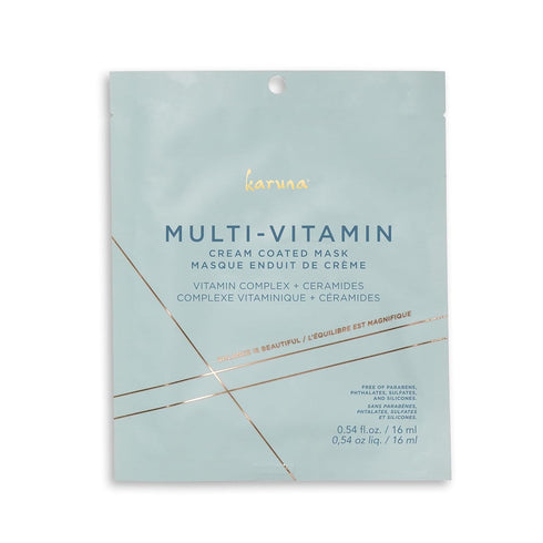 Karuna - MULTI-VITAMIN Face Masks Skincare Must-Have, Cream-Coated Vitamin-Rich Facial Masks, 1 Collagen Mask Pack...