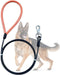 Chew Proof Heavy Duty Leash for Dogs Up to 250 Pound,Metal Cable Lead Made of Coated Wire Rope with Soft Padded Handle?Chew Resistant Dog Leash fo...