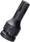Genius Tools 1/2" Dr. T-30 Star Impact Bit Socket, 60mmL (CR-Mo) - 4460S30...