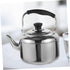 Cabilock Stainless Steel Kettle Stove Teapot Hot Water Kettle Kitchen Water Boiler Handheld Water Pot Tea Maker Pot Stovetop Tea Kettle Whistling ...