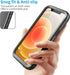 SPORTLINK Compatible with iPhone 12 Waterproof Case - iPhone 12 Pro Waterproof Case, Full Body Shockproof Dustproof Phone Screen Protector Rugged ...
