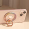 Mindsky Magnetic Phone Ring Holder for iPhone 15 14 13 12 Magsafe Accessories Adjustable Finger Phone Ring Grip(Removable When Wireless Charging)(...