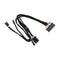 X AUTOHAUX 68163713AC Steering Wheel Wiring Harness Audio Controls for Ram 1500 2500 3500 2012 2013 2014 2015 2016 2017 2018...