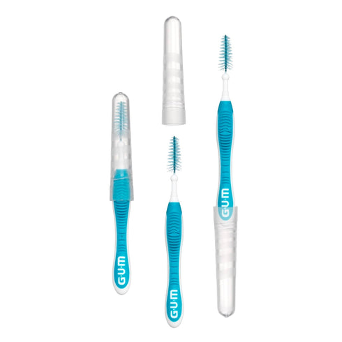 GUM Proxabrush Go-Betweens Interdental Brushes, Wide, Plaque Removal, 10 Count...