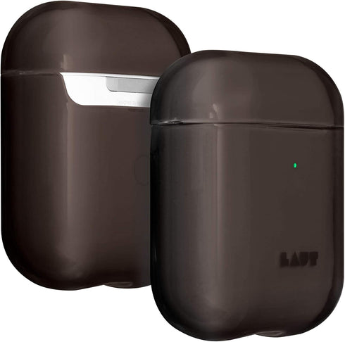 LAUT - Crystal-X for AirPods 2 and 1 Charging Case | Crystal Clear Design |Anti-Scratch | Front LED Visible (Crystal Black)...