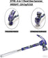 6-in-1 Multi-Tool Camping Hammer Set with Slotted/Flat Head Phillips Screwdriver for Mechanical Maintenance, Interior Decoration, Outdoor Adventur...