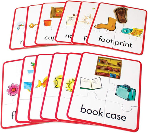 Junior Learning JL244 Compound Word Puzzles, Multicolor...