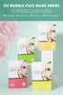 12 Pack Skincare O2 Bubble Face Masks Sheet, Anti-wrinkle Bubble Facial Mask, Foaming Face Mask, Purifying Facial Mask, Moisturizing Spa Face Mask...