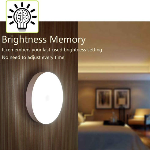 Mini Touch Light, Rechargeable Battery Operated Closet Lights Wardrobe Lights, Magnetic Stick-on Anywhere LED Night Light, Wireless Under Cabinet ...