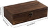 Dedoot Unfinished Wooden Box with Hinged Lid 9.7x5.5x2.7 Inch Rectangle Keepsake Box Clasp Wood Box, Storage Box for DIY Crafts, Home Deocration, ...