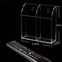 Acrylic TV Remote Control Holder Wall Mount Storage Box Media Organizer Rack...