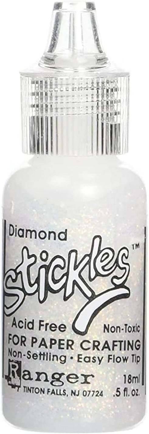 RANGER Stickles Glitter Glue .5oz, Diamond, 1 Count (Pack of 1)...