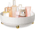 Makeup Perfume Organizer Cosmetic Tray, 360 Degree Rotating Makeup Organizer, Lazy Susan Large Capacity Cosmetic Desk Storage Lotions Display Case...