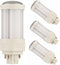 12W GX24Q-3 LED Bulb, Replacement for PLT-26W 4 Pin GX24q-3 and PLC-26W G24Q-3 Compact Fluorescent Light Bulb, GX24Q G24Q LED Bulb, Cool White 600...